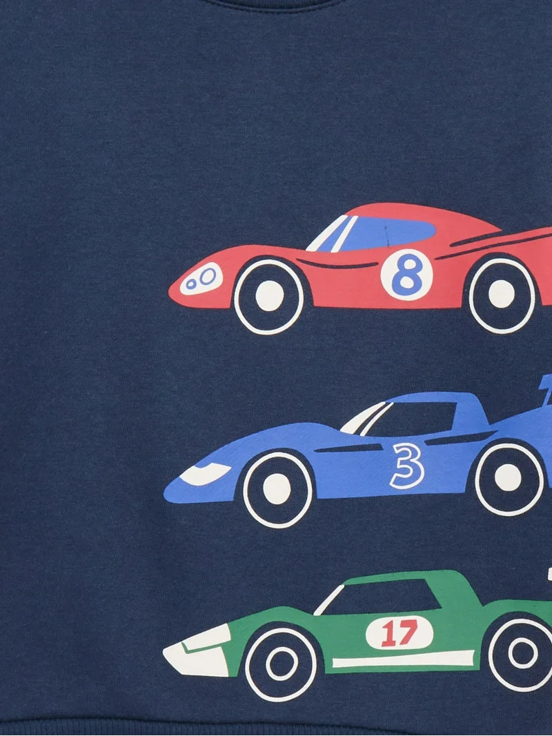 Garanimals Toddler Boy Graphic Fleece Sweatshirt, Sizes 2T-5T | Walmart (US)