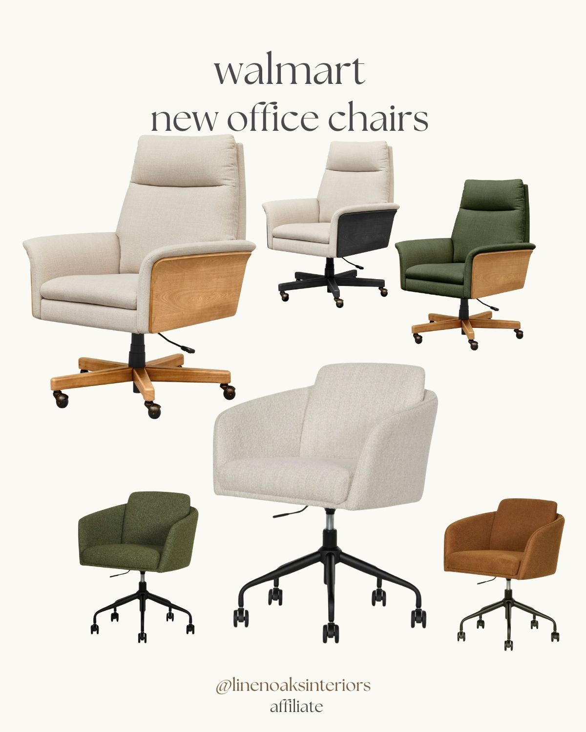 New office chairs from Walmart just launched!! 

office desk affordable walmart table chairs table remote work canvas organic 

 #LTKWatchNow #LTKHome #LTKSaleAlert
