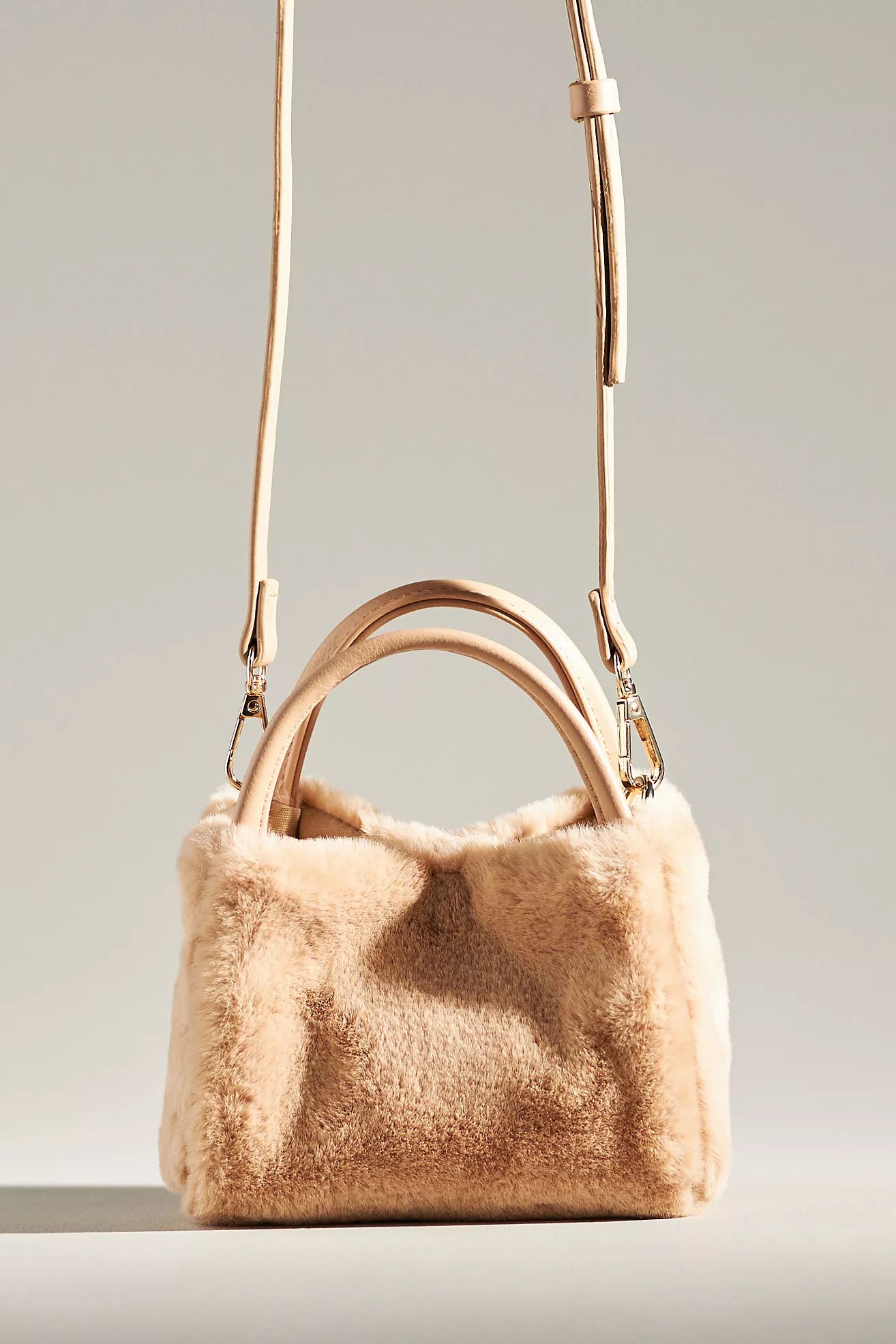 The Faux Fur Super Mini Hollace Tote | Anthropologie (US)