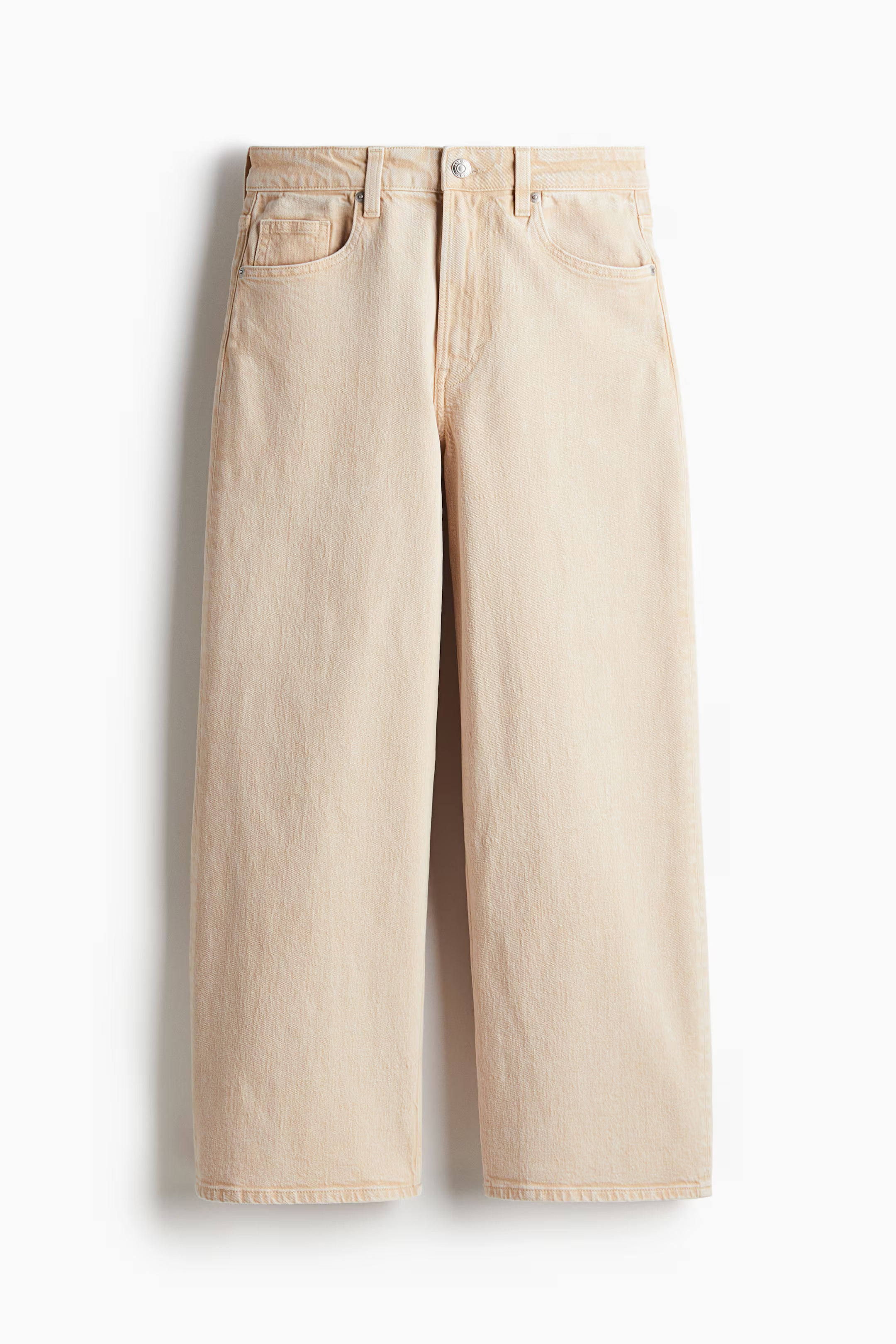 Wide High Cropped Jeans | H&M (UK, MY, IN, SG, PH, TW, HK)