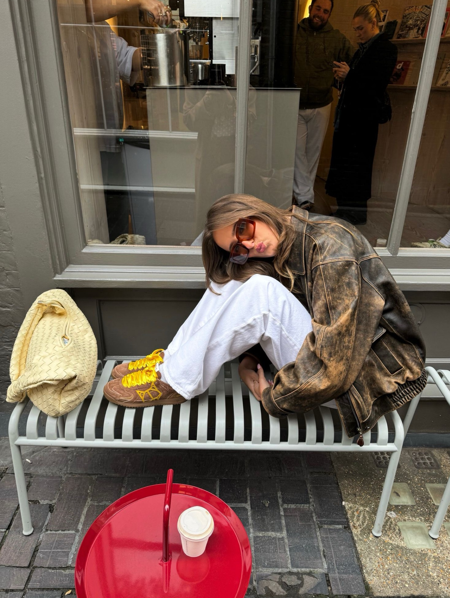 Source unknown, Agolde, Naked wolfe, Anthropologie, Free people, Puma, Asos, transitional outfit, transitional style, spring outfit, spring fashion, leather jacket, oversized jacket, white jeans, baggy fit jeans, suede trainers, brown trainers, leather shoulder bag, spring outfit ideas, style inspiration 

#LTKSeasonal #LTKstyletip #LTKeurope