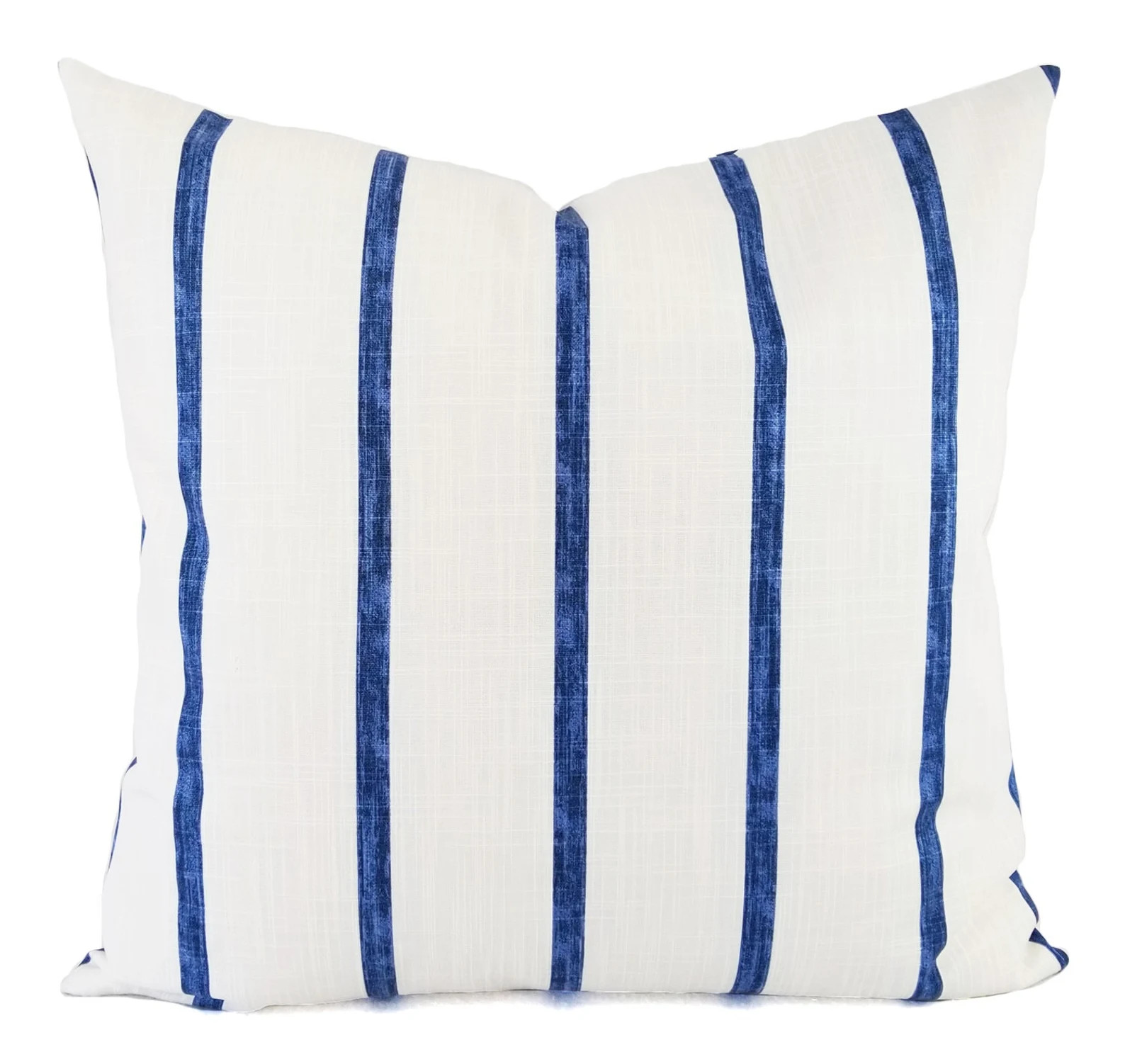 Blue Pillow Covers - Dark Blue Pillow Sham - White Pillow Cover - Blue White Pillow - Navy Pillow... | Etsy (US)