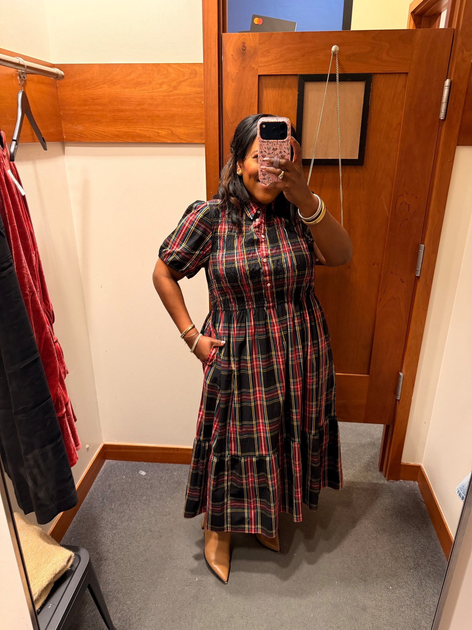 Tartan plaid dress from J. Crew Factory / Christmas dress / holiday office party 

#LTKHoliday #LTKgrwm #LTKMidsize