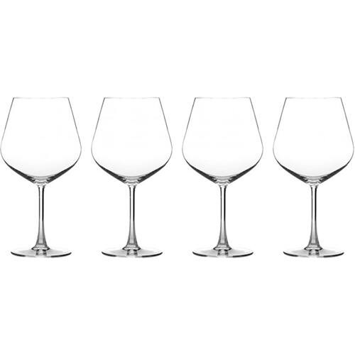 Cuisinart - Classic Collection Burgundy Wine Glass (4-Pack) - White | Best Buy U.S.