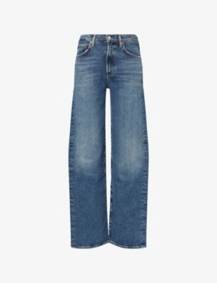 Harper Straight-Leg Stretch-Denim Jeans | Selfridges