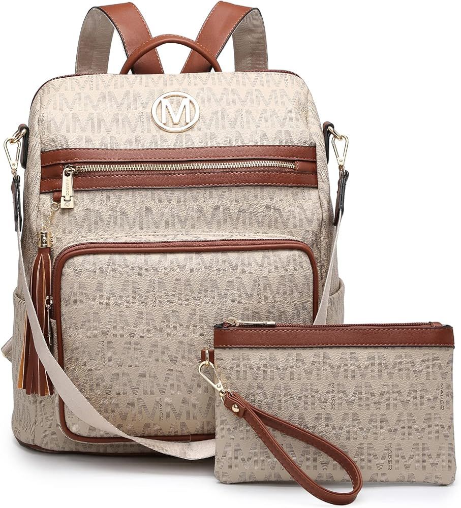 MKP COLLECTION Women Fashion Backpack Purse Convertible Large Ladies Rucksack Travel Shoulder Bag... | Amazon (US)