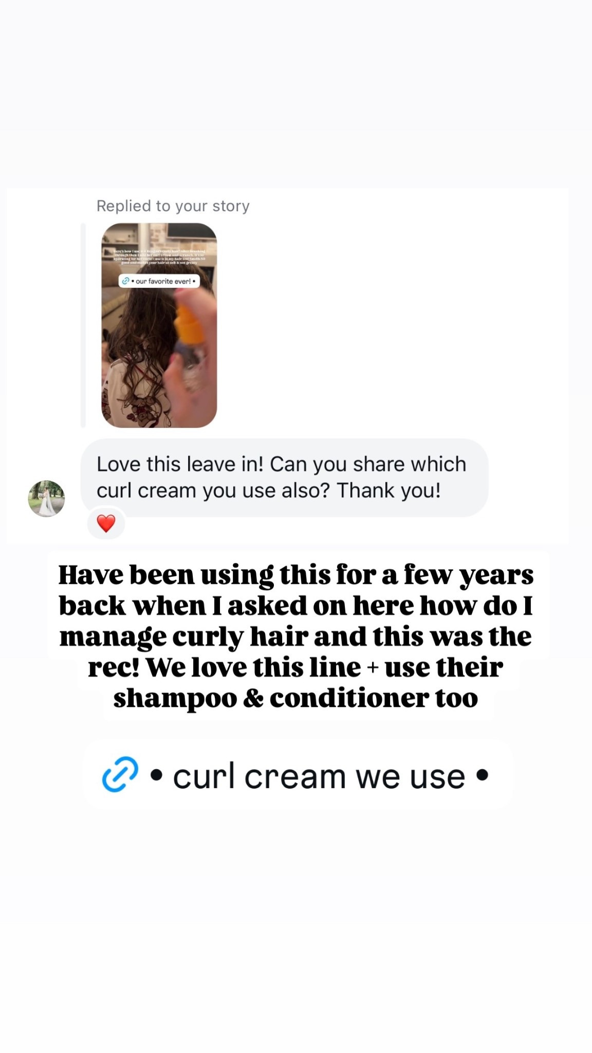 Have been using this for a few years back when I asked on here how do I manage curly hair and this was the rec! We love this line + use their shampoo & conditioner too