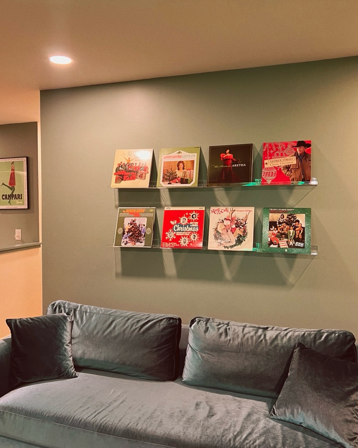 my favorite way to decorate for Christmas!!! #christmasdecor #vinyldecor #vintagechristmas 

#LTKhome #LTKHoliday #LTKSeasonal