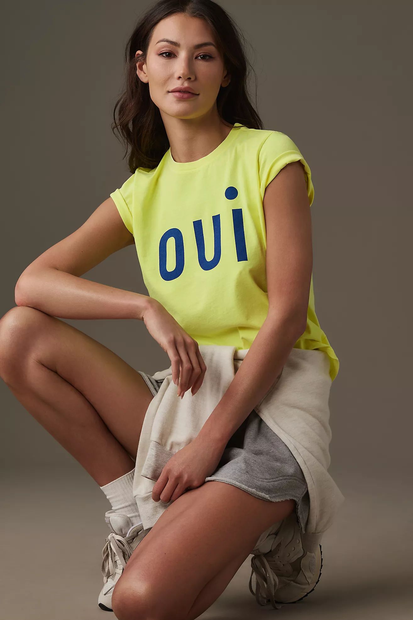 Clare V. Oui Classic Tee | Anthropologie (US)