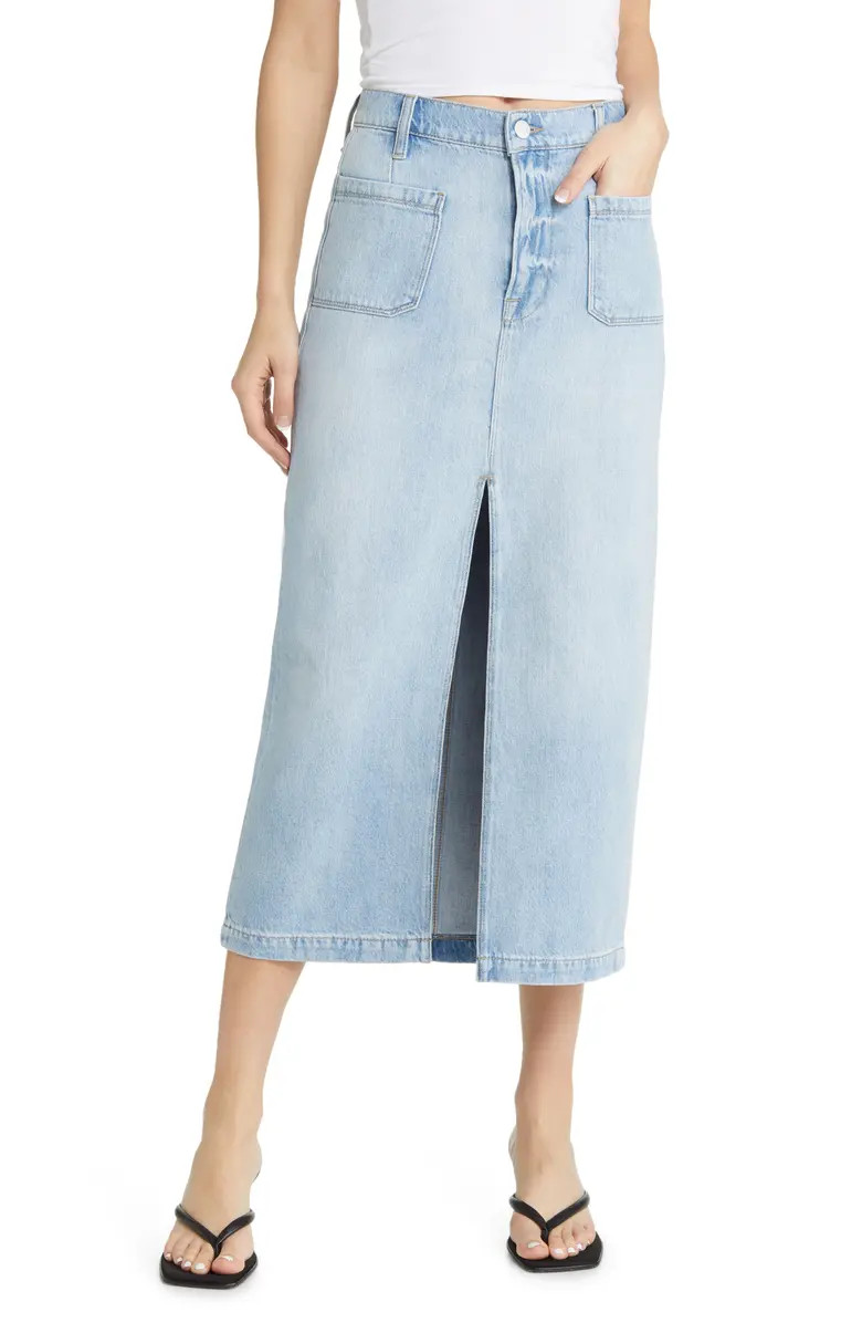 Le Bardot Denim Skirt | Nordstrom