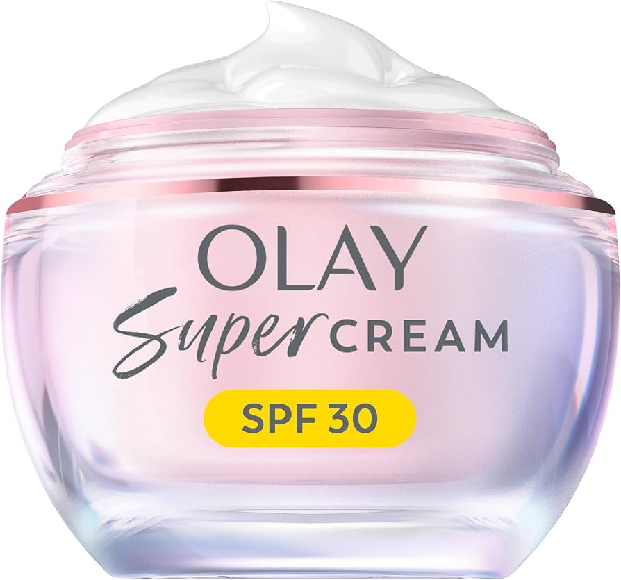OLAY Super Cream Face Moisturiser for Glass Skin SPF30 50ml | Amazon (UK)
