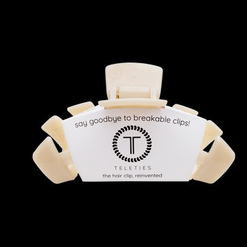 Almond Beige Large Hair Clip | TELETIES