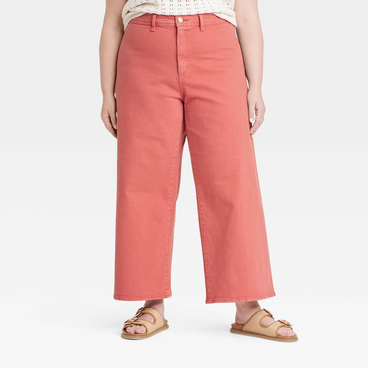 Women's High-Rise Sailor Wide Leg Ankle Jeans - Universal Thread™ | Target