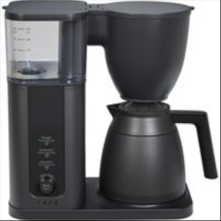 CAFÉ specialty drip coffee maker in matte black