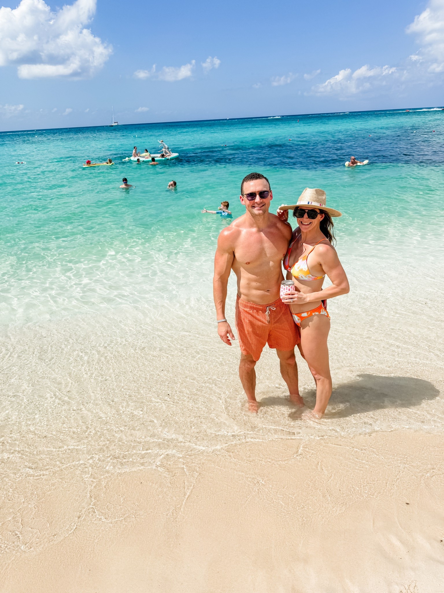 My swim is Nordstrom Maaji brand. Wearing a large top, medium bottom. Went up in both top and bottom. Hat is Sunshine Tienda from Nordstrom. Sunnies are Sojos from Amazon under $15

Austin’s sunglasses are WearMe Pro and his swim is old from Fair Harbor. Linking same swim in other color/pattern optjons. 

Click here to shop!

Swim | trunks | two piece | bikini | hat | swim suit | beach | Nordstrom | sunnies | sunglasses | swig | wine tumbler | bathing suit | sand | couples | vacay | vacation | travel 

#LTKswim
 

#LTKootd #LTKTravel