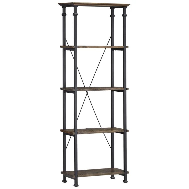 Botkin 74.5'' H x 26'' W Steel Etagere Bookcase | Wayfair North America