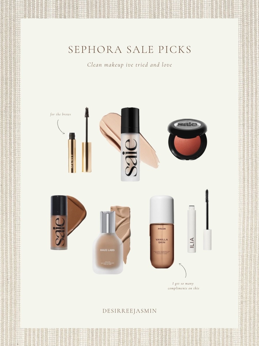 CLEAN BEAUTY!! my tried and true favorites from Sephora! grab while they’re on sale🛒

#LTKselfcare #LTKBeauty #LTKSaleAlert