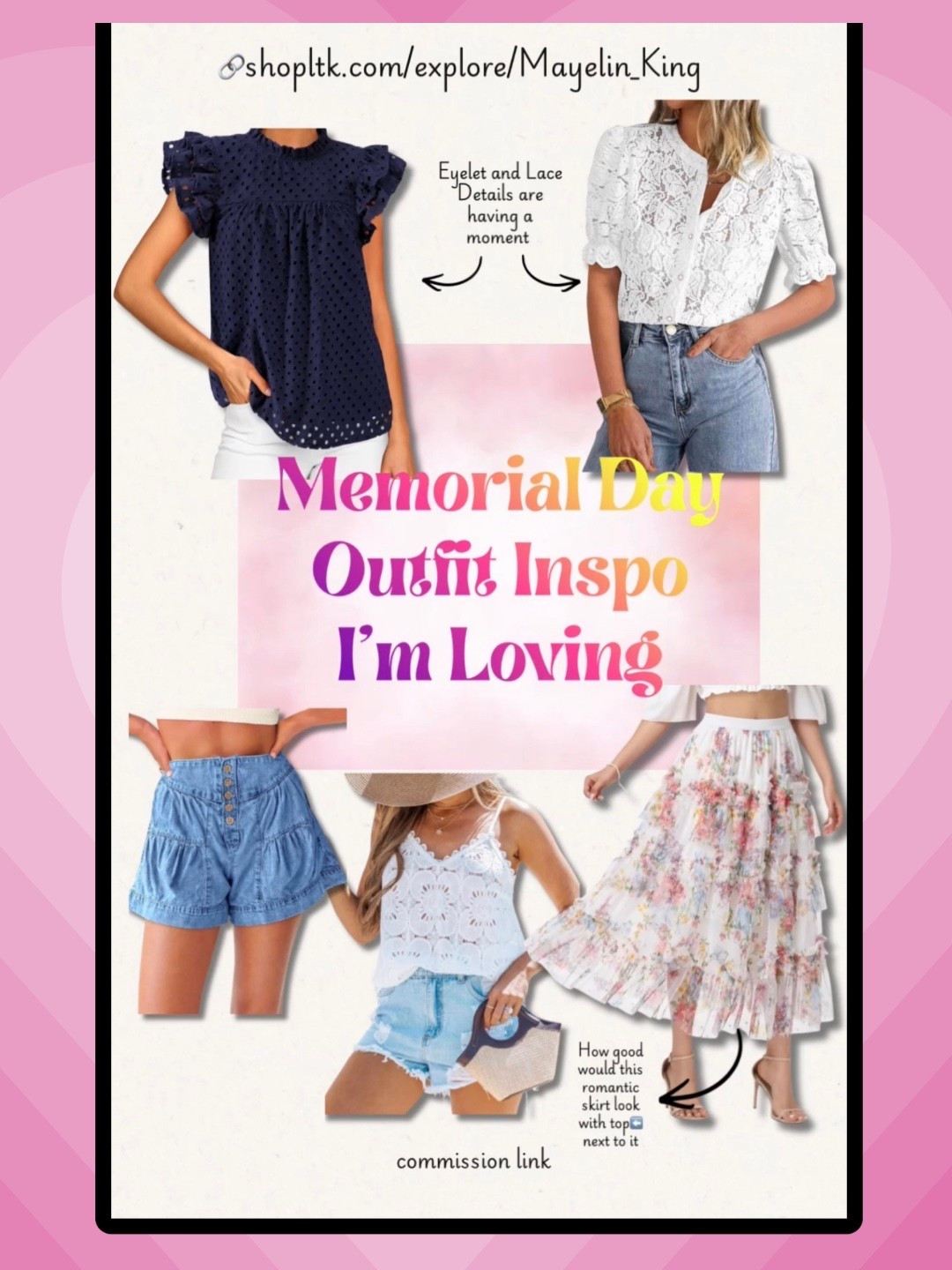 memorial day outfit
Memorial Day Weekend Style I’m Loving | Lightweight Outfits for Hot Summer Days


Keywords: Memorial Day outfits, casual summer outfit ideas, holiday weekend style, lightweight summer fashion, effortless outfit inspo, chic everyday outfits
#fashion #memorialdaystyle #summeroutfitideas

#LTKootd #LTKSeasonal