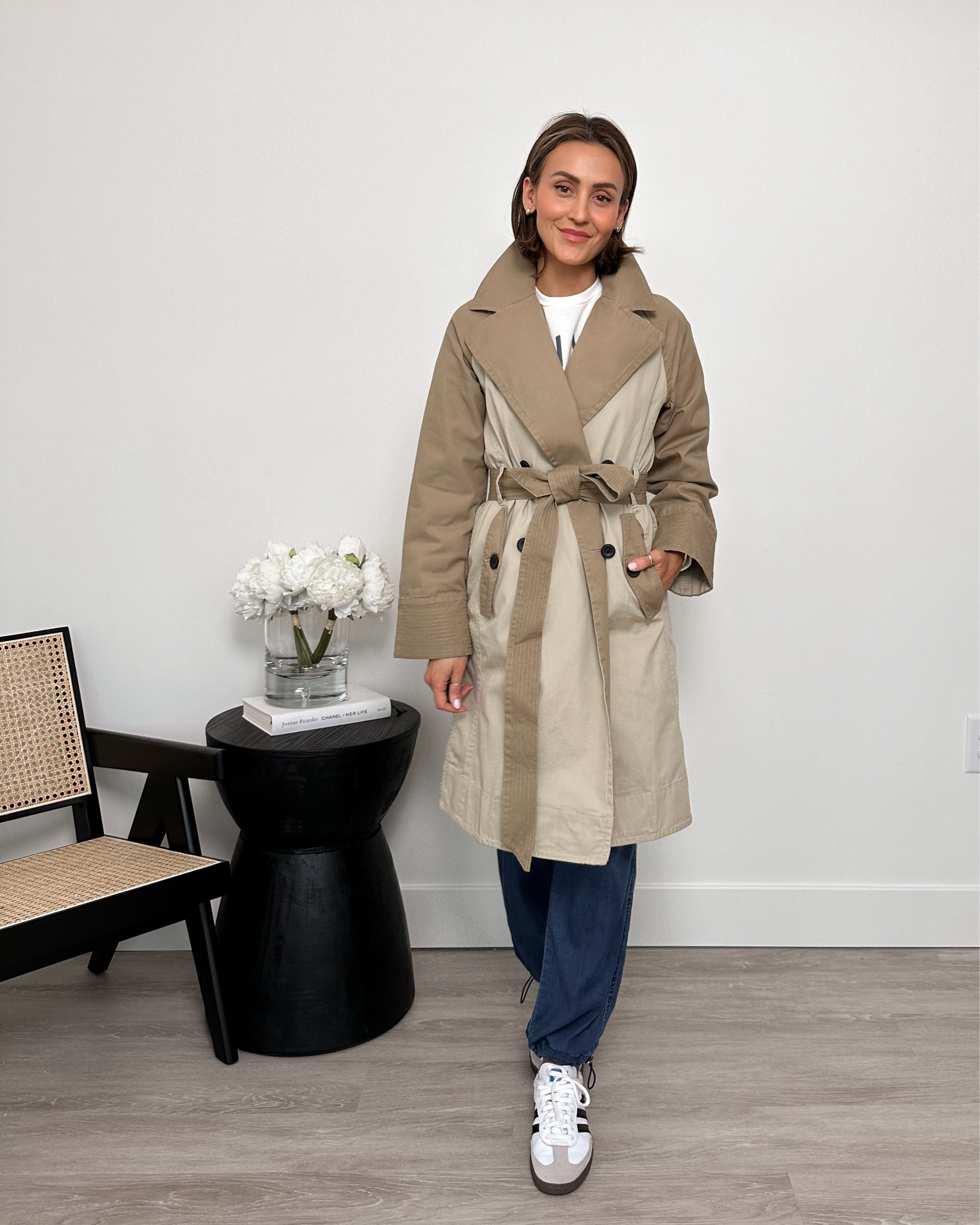 Loving this color block trench and it’s sticking details, nicely done and great weight for travels or everyday! Size xs under $40 right now! 

#LTKstyletip #LTKtravel #LTKfindsunder50