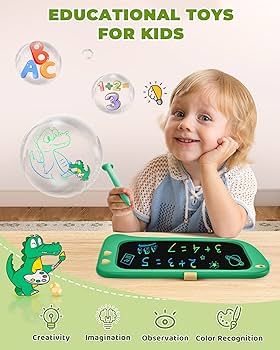 KOKODI LCD Writing Tablet Doodle Board, 3 4 5 6 Year Old Boys Toys Gifts, 8.5 Inch Drawing Pad Ai... | Amazon (US)
