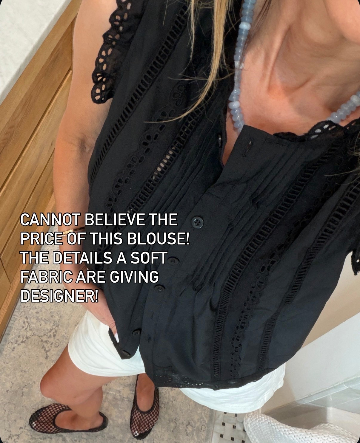 I’m 5’6”
Found these viral shorts stocked but selling fast! TTS @Pistola Denim 
-Amazon top is 10/10, love the fabric and style! 
-size down 1/2 size in flats.
-Raffia bag is a favorite!