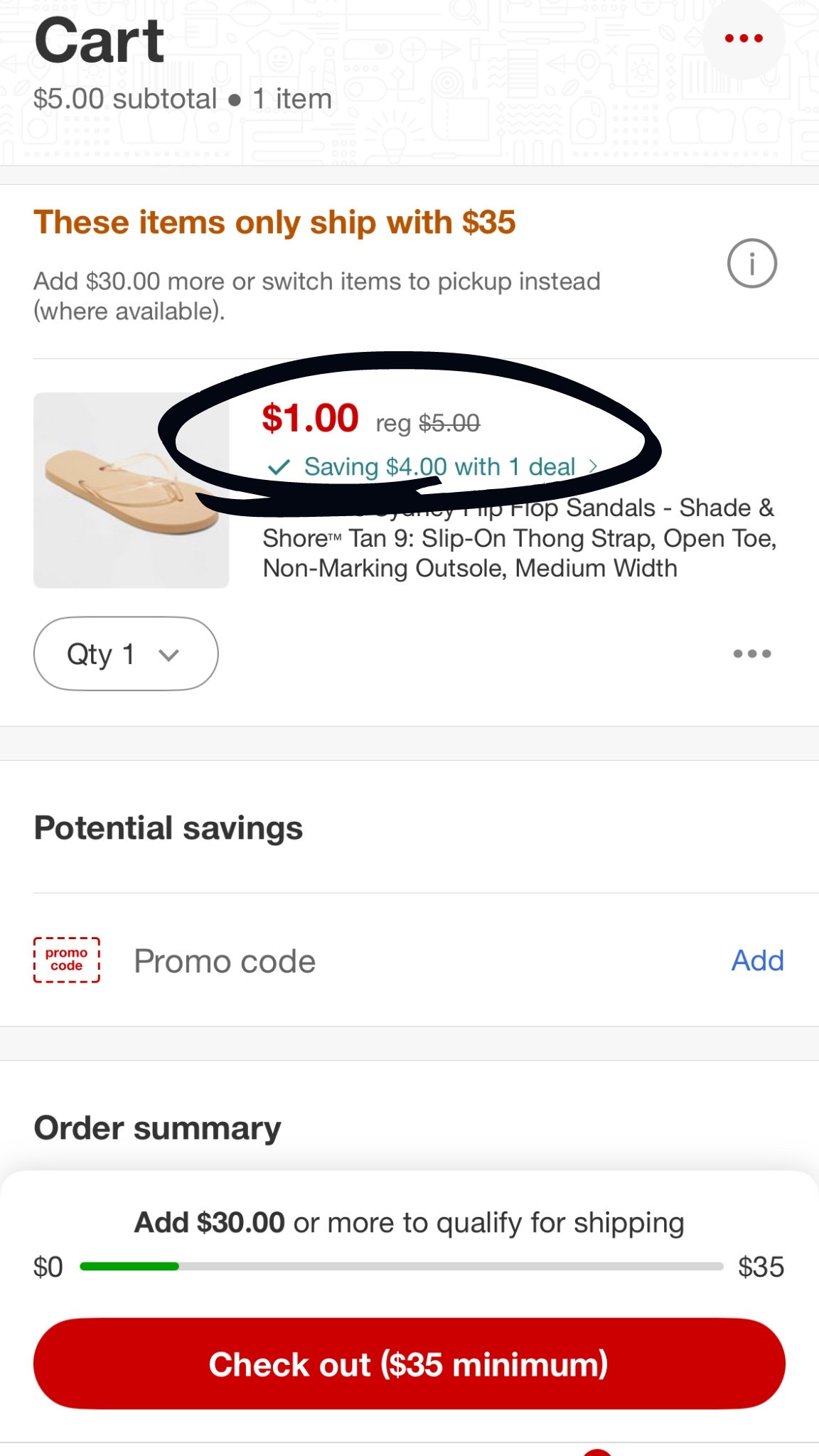 $1 sandals today at target  with target circle ! Go check them out while they’re in stock !! 

#LTKSaleAlert #LTKShoeCrush