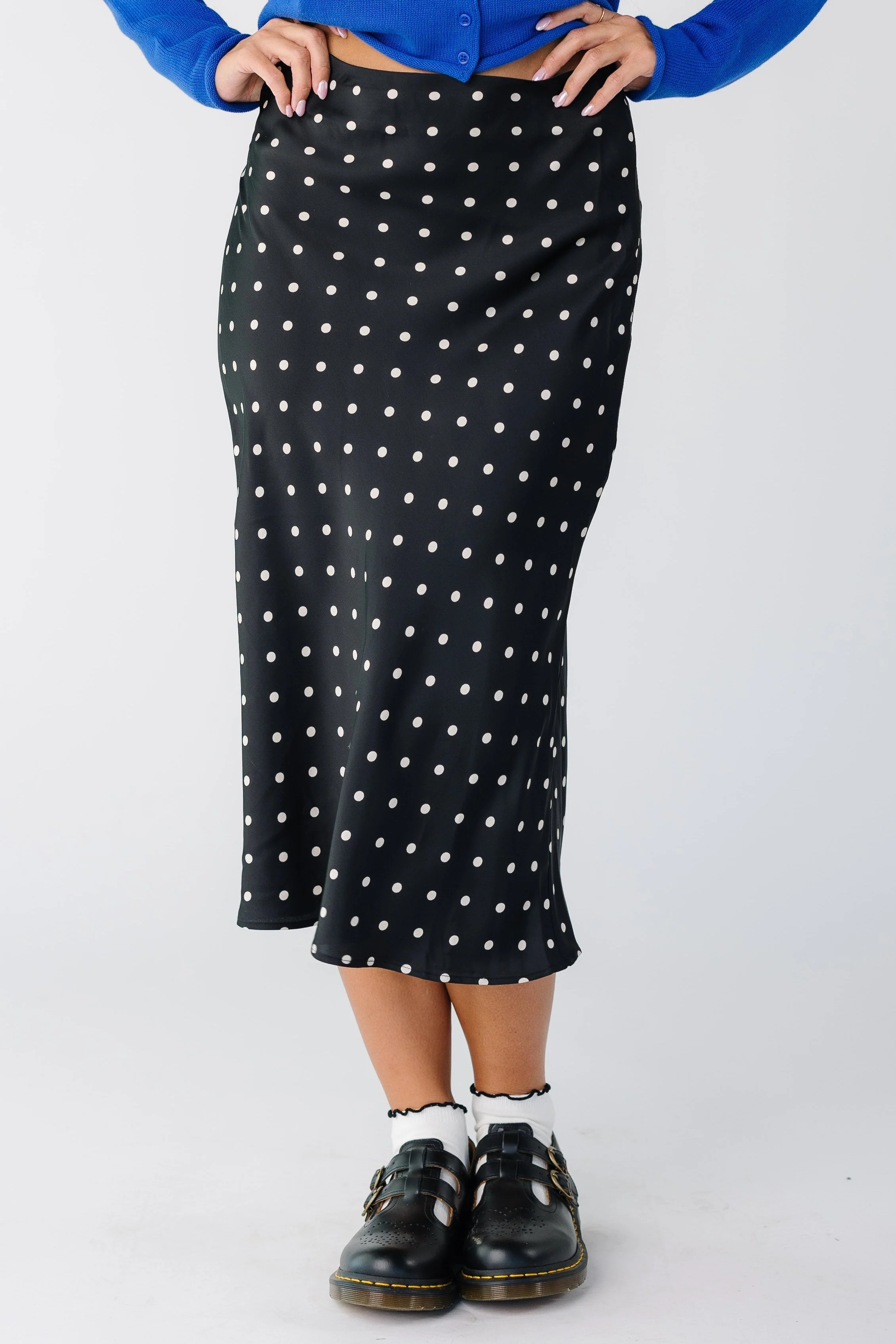 Satin Polka Dot Skirt | Called To Surf