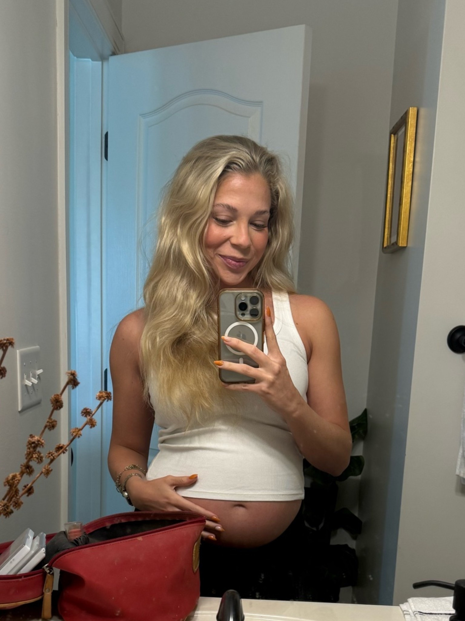 LOVE these Zara tanks to show off the bump & I’m living in this GAP set!
Small in both ✨

#LTKmomlife #LTKBaby #LTKBump