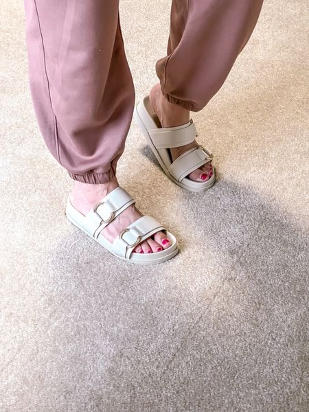 I am loving these chunky strap sandals / slides and they are on sale this week for $23!!. The good hardware with the creamy white color is perfect for spring. These also come in black with gold as well. 

Spring shoes
Spring sandals
Slip in shoes
Slides
Strap sandals
Target shoes 

#LTKSeasonal #LTKshoecrush #LTKfindsunder50