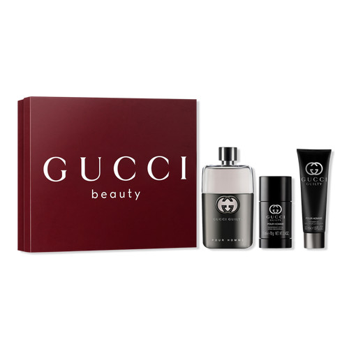 Guilty Pour Homme Eau de Toilette 3 Piece Gift Set | Ulta