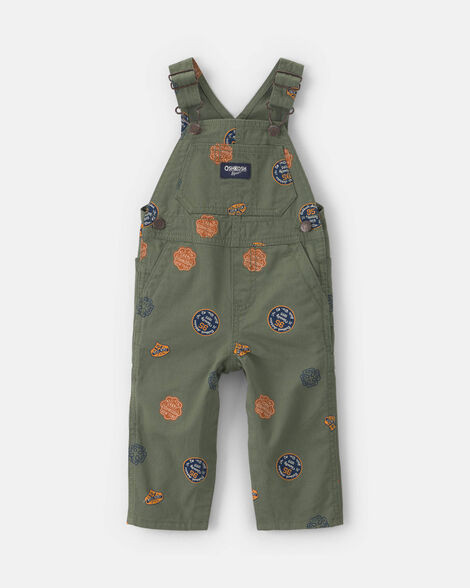 Baby Patch Logo Overalls - Green - OshKosh B'gosh | Carter's | Carter's Inc