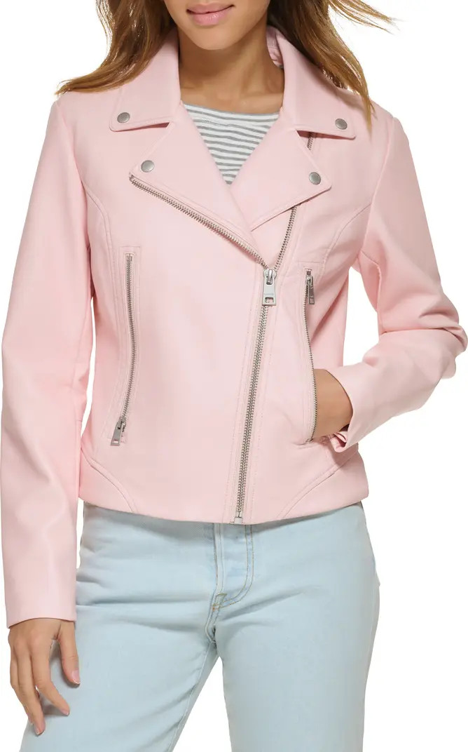 Faux Leather Moto Jacket | Nordstrom