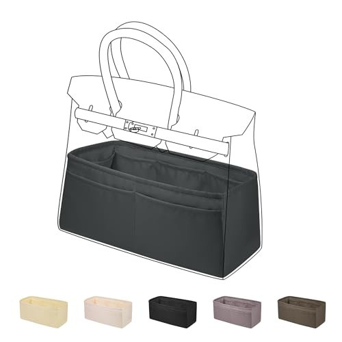 DGAZ Silk Purse Organizer Insert for Birkin Bag(Grismeyer,BK20) | Amazon (US)