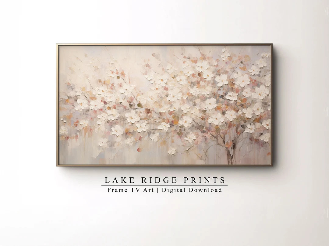 FRAME TV Art Floral Spring Samsung Frame Tv Art Still Oil Painting Download | FTV 135 - Etsy | Etsy (US)