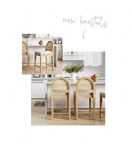 A little more of a splurge! How pretty are these?!

Barstools, kitchen stools, kitchen counter stools, kitchen decor, stools, rattan barstools, new furniture, home styling, kitchen ideas 

#LTKhome