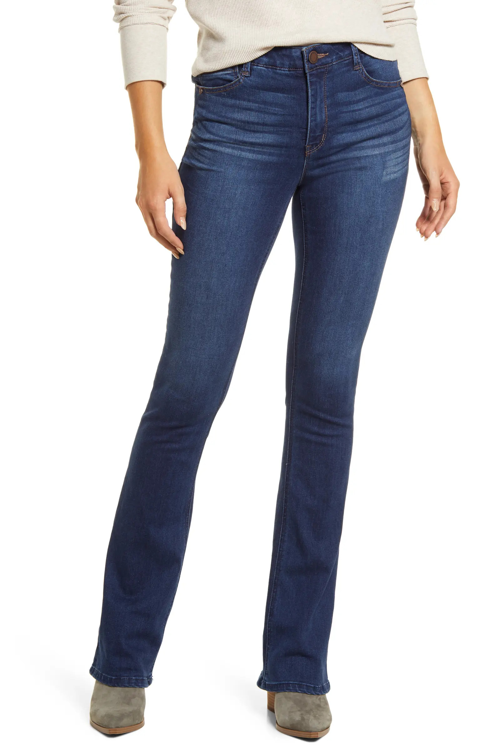 'Ab'Solution High Waist Itty Bitty Bootcut Jeans | Nordstrom