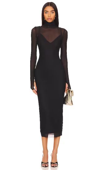 Shailene Dress in Noir | Revolve Clothing (Global)
