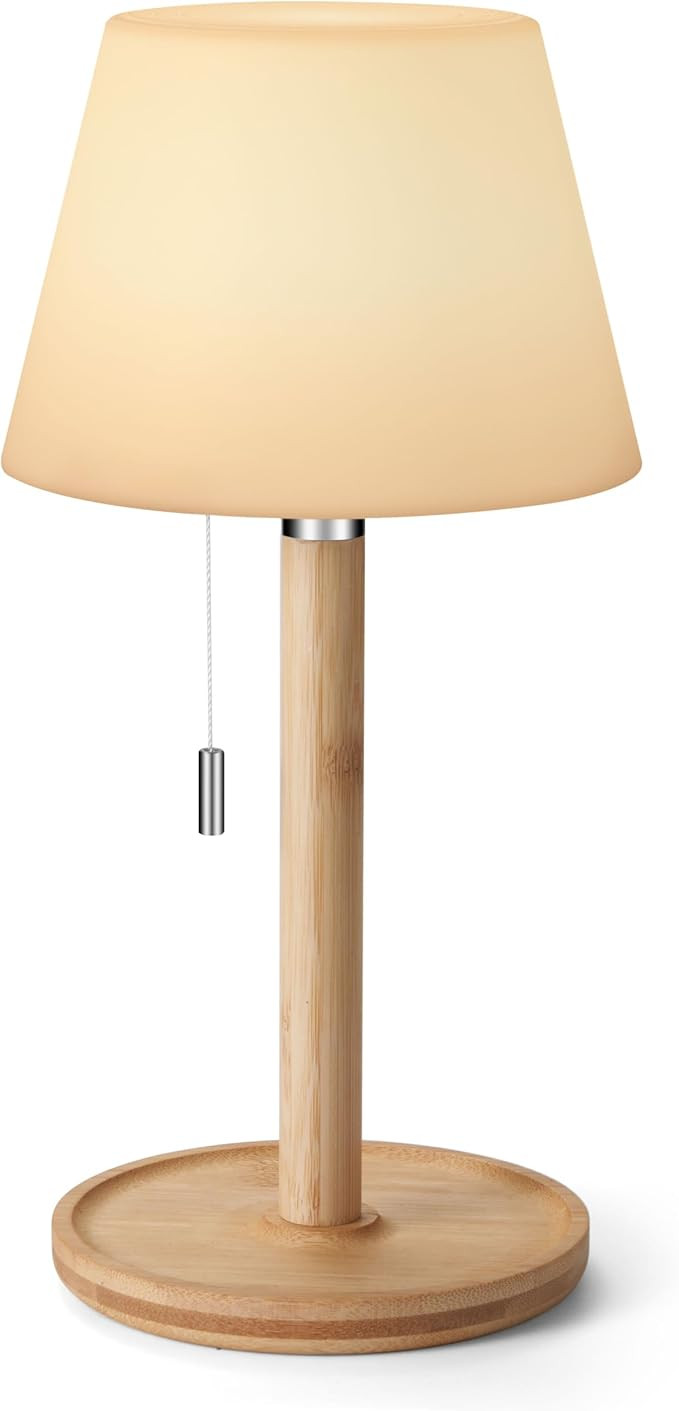 INNOVA BRITE Shower Lamp Waterproof, Small Cordless Table Lamp Rechargeable Outdoor Table Lamp wi... | Amazon (US)