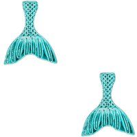 Mermaid Tail Stud Earrings | Claire's Accessories (UK)