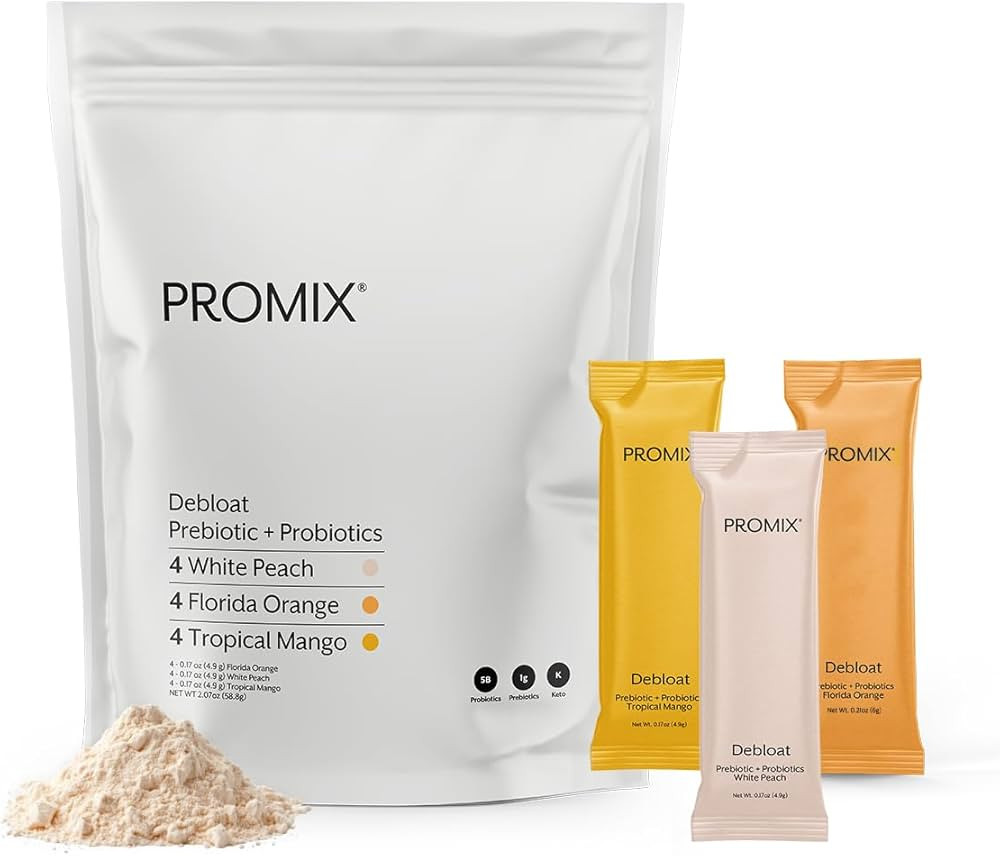 ProMix Nutrition Debloat Prebiotics and Probiotics - Digestive Health, Nausea Relief, Gut Repair,... | Amazon (US)