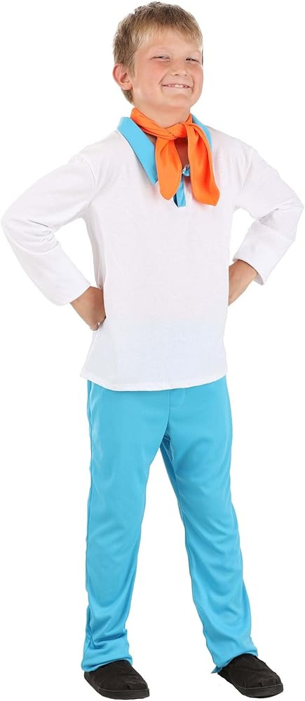 Deluxe Scooby-Doo Characters Costumes for Kids, Scooby Doo, Fred, Shaggy, Velma & Daphne Hallowee... | Amazon (US)