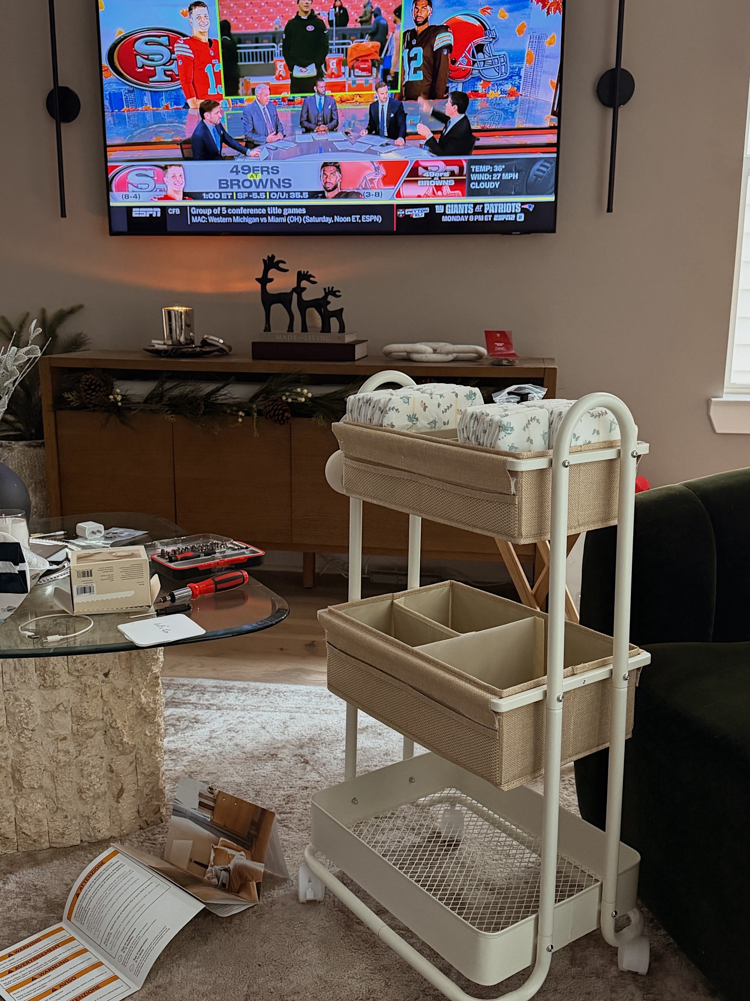 Loving this diaper caddy for changes and feeding essentials! Prepping for baby boy’s arrival 🫶🏾🤍 

#LTKmomlife #LTKFindsUnder50 #LTKBaby