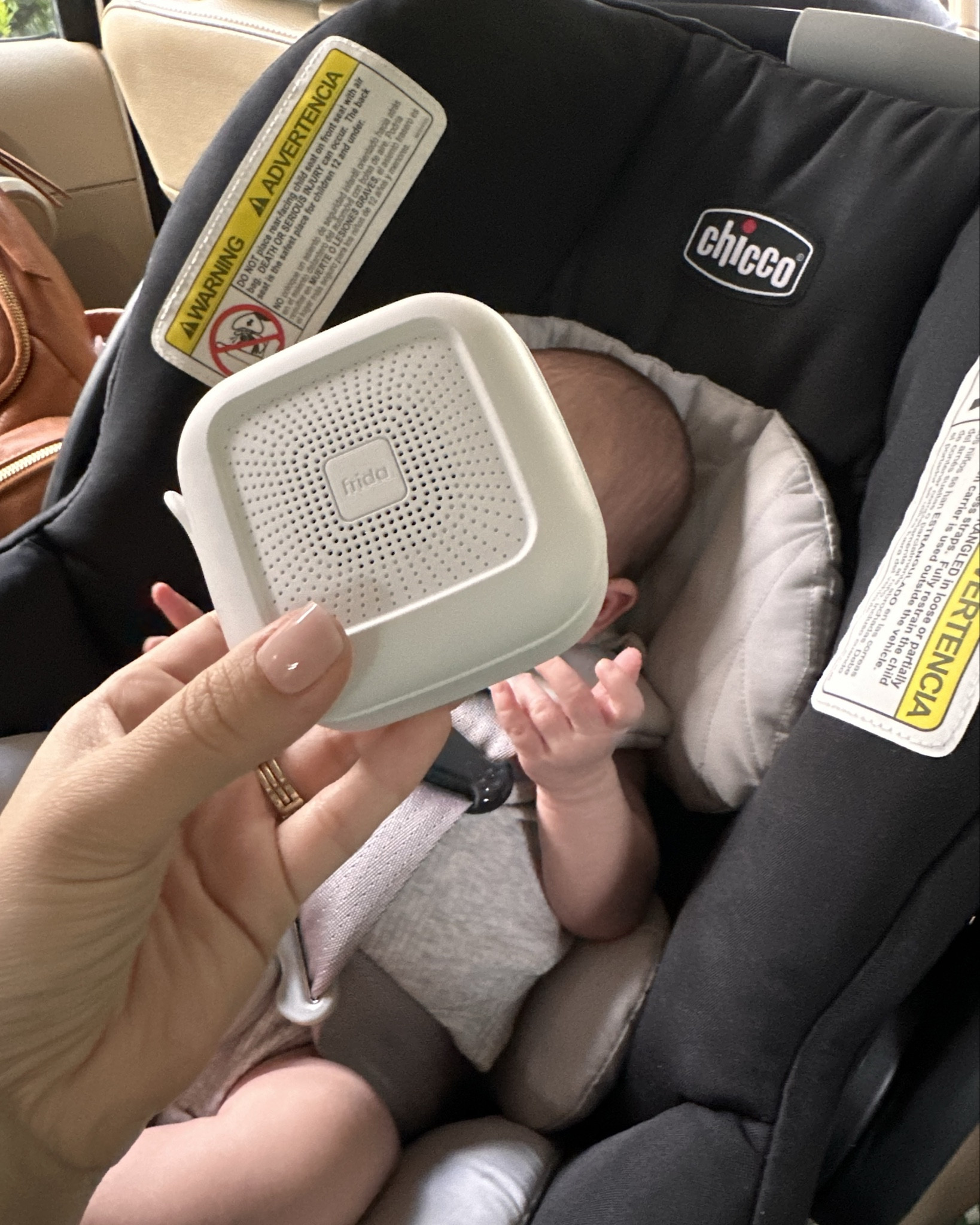 As we were walking out the door today Josh said “well I think this thing works” 😂

It’s a portable sound machine & night light! We’ve been using it to calm our baby as we’re putting her in the car seat since she gets a little upset until we can actually get in the car, and honestly it’s working better than a pacifier 

It’s actually even able to attach to the car seat or diaper bag (or anything really) so that makes it even easier to use & keep track of!

Definitely a baby product I’d recommend!

#fridababy #frida #babyregistry #baby #pregnancy

#LTKTravel #LTKBaby #LTKBump