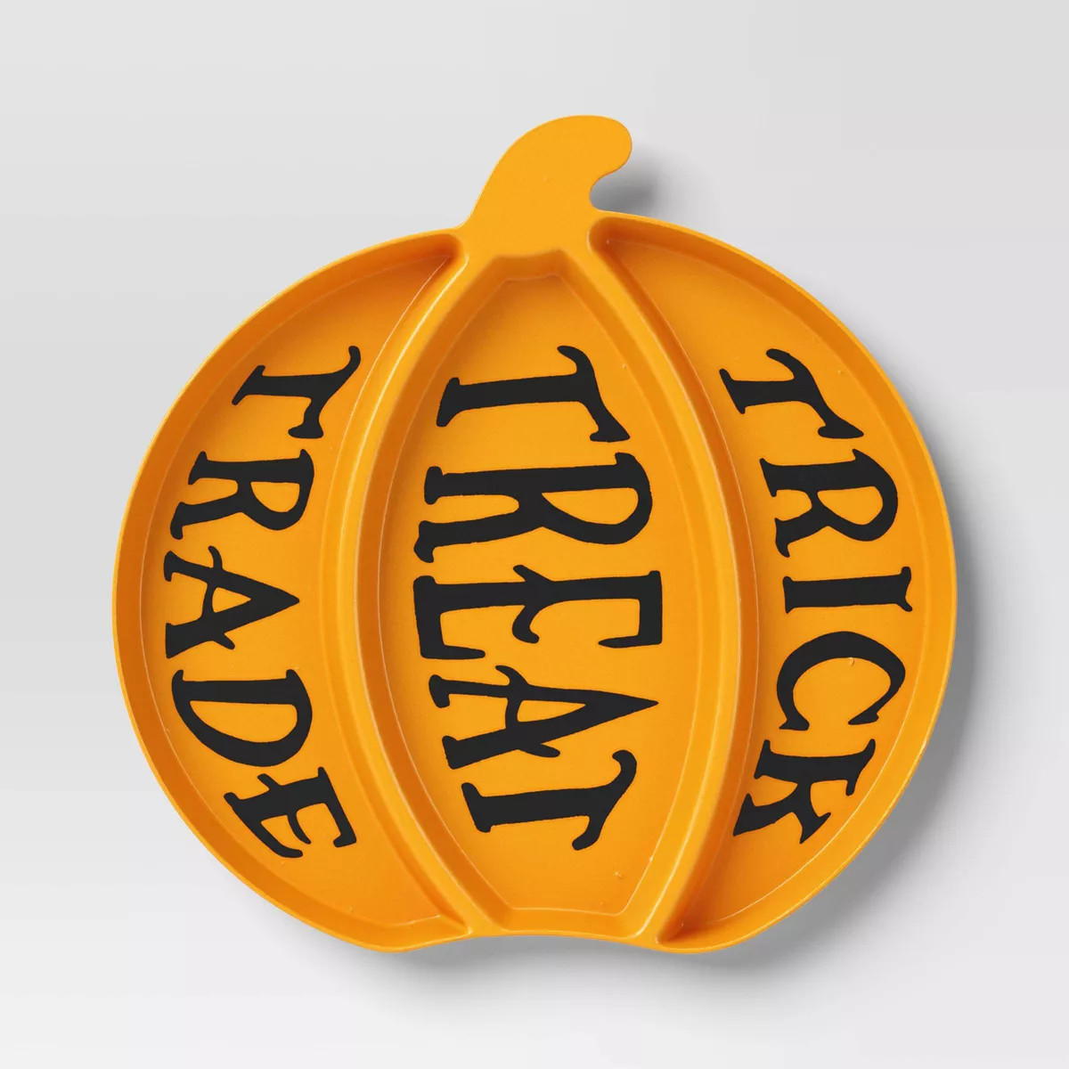 Halloween Candy Storage Vessel Pumpkin Plate - Hyde and EEK! Boutique™ | Target