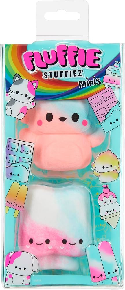 Fluffie Stuffiez Monkey & Popsicle Minis Collectible Feature Plush - Surprise Reveal Unboxing Sof... | Amazon (US)