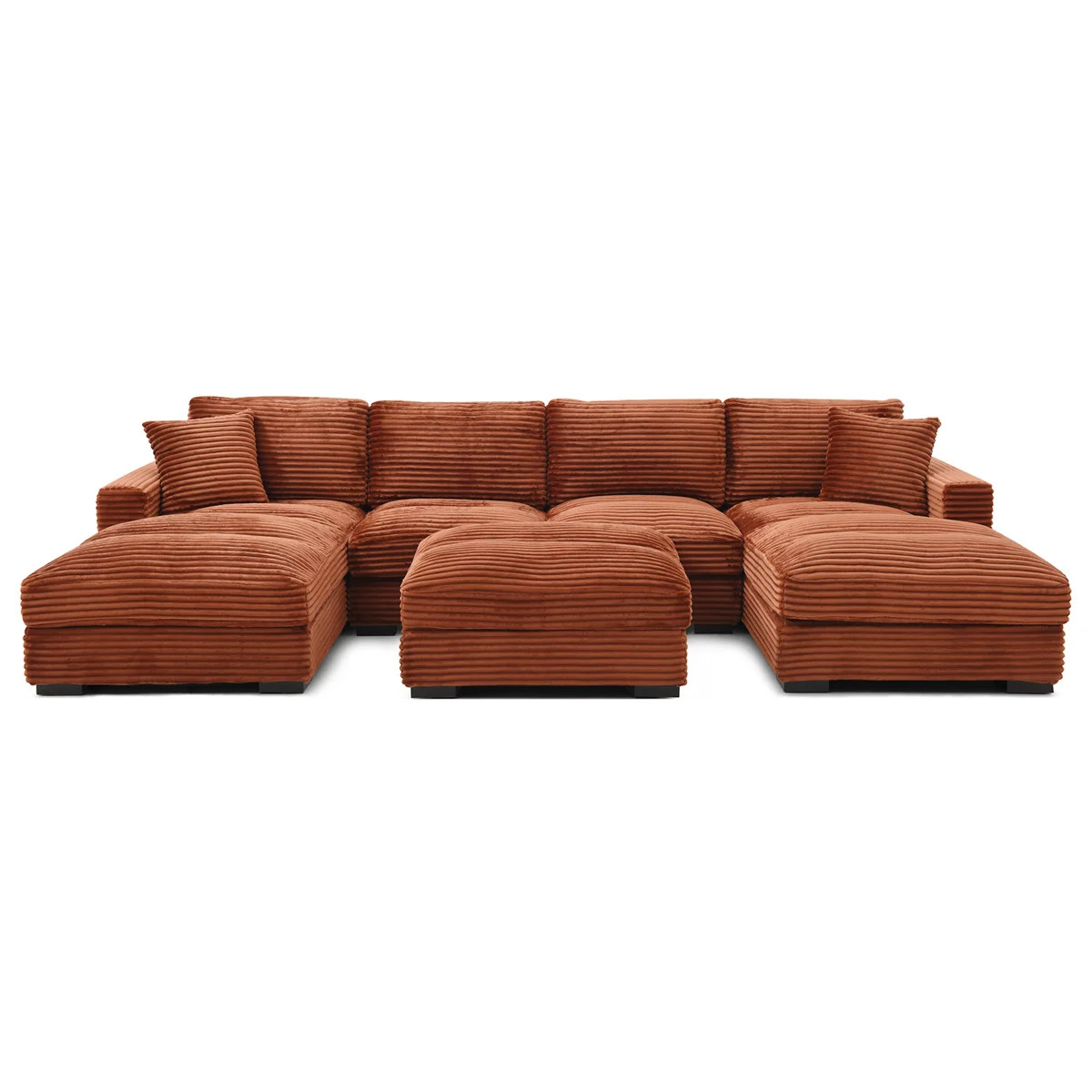 Scarlet , Super Comfy and Soft,  Thick Corduroy Lounger | Wayfair North America