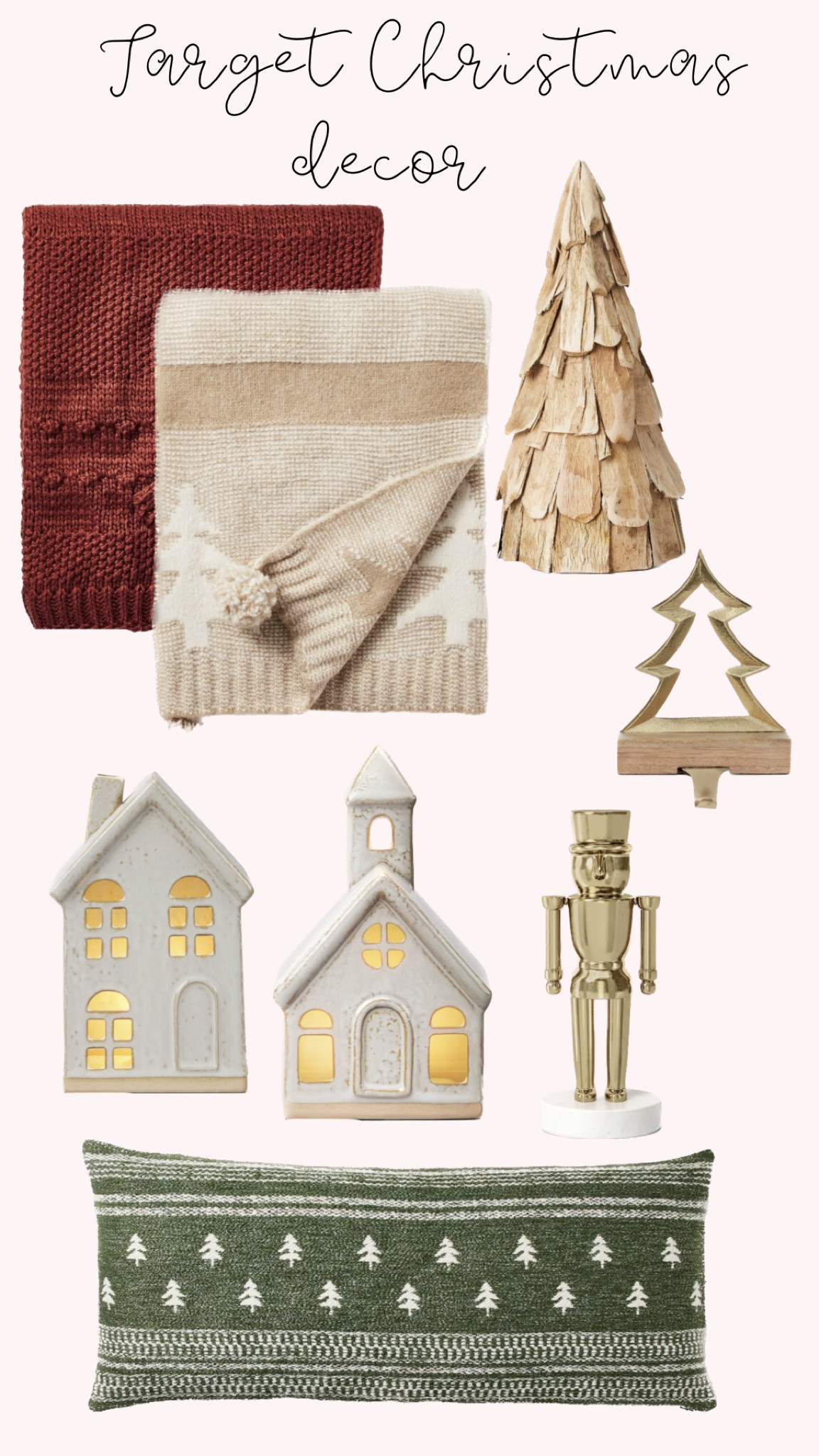 The natural decor inspo how fun 🤩 

These make me think of a cozy Christmas cabin 🎄❤️

#christmas #christmasdecor #christmashome #homedecor #decorations #targetchristmas 

#LTKhome #LTKSeasonal #LTKHoliday