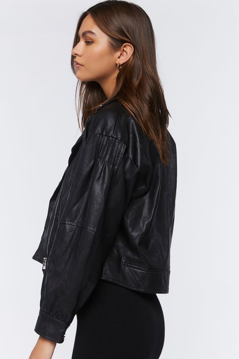 Faux Leather Moto Jacket | Forever 21 | Forever 21 (US)