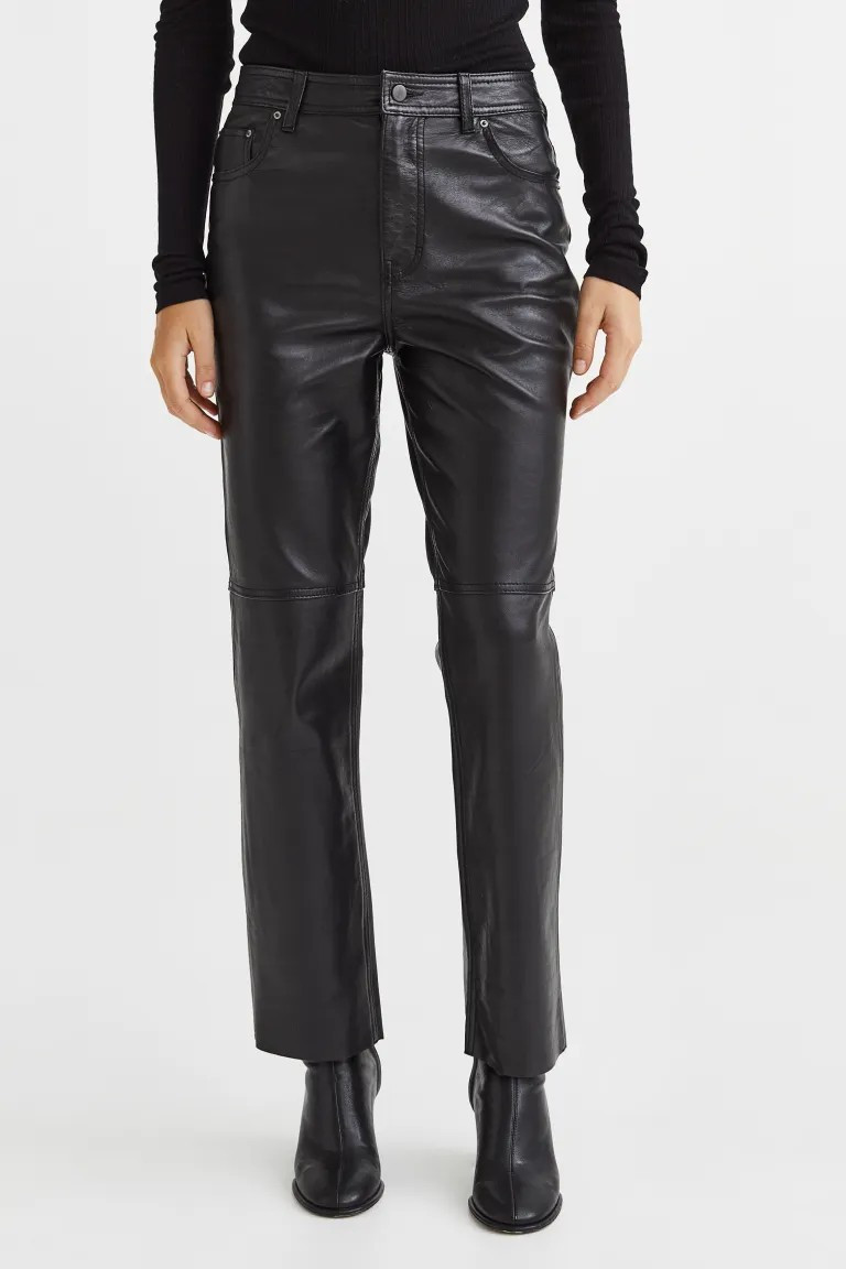 Leather trousers | H&M (UK, MY, IN, SG, PH, TW, HK)