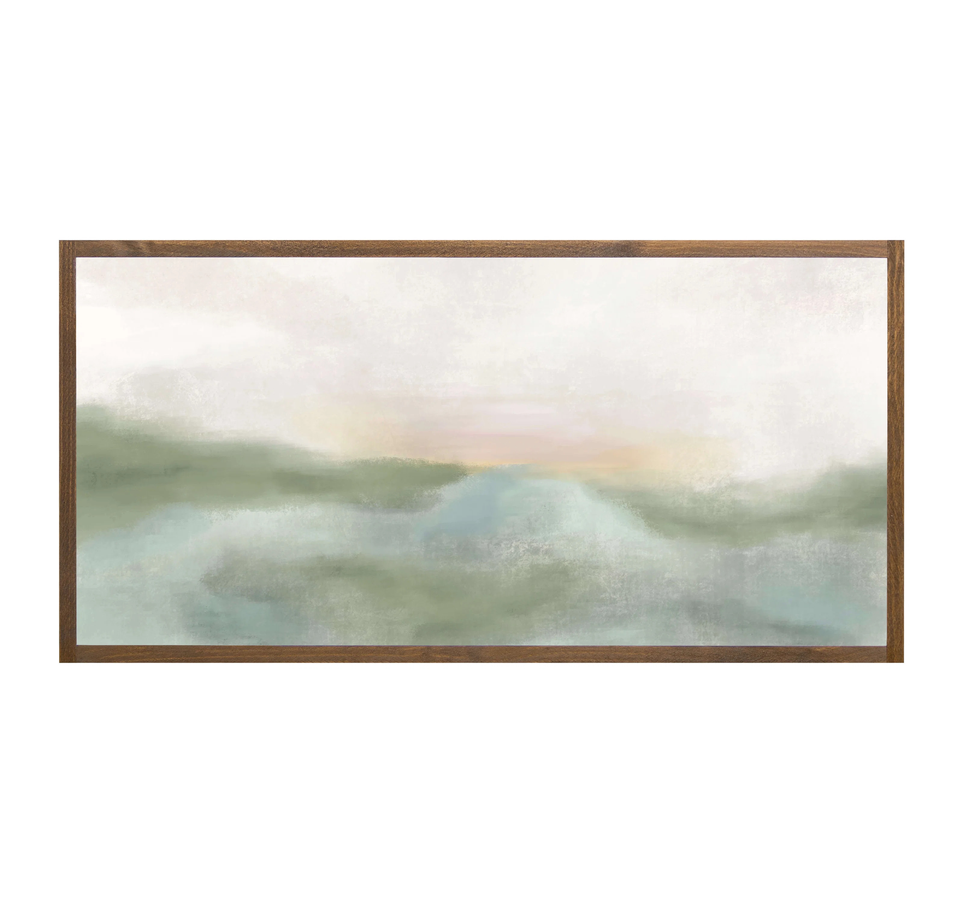 Morning Mercies Abstract Wood Framed Wall Art | Wayfair North America